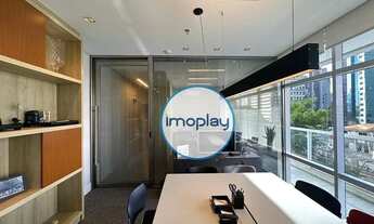 Imagem 6: Escritório mobiliado pronto para uso na Berrini