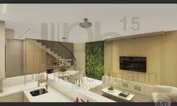 Imagem 2: Duplex mobiliado e decorado no conceito minimalista