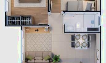 Imagem 4: Smart Taruma / Apartamento 41 m2 na Av. do Turismo !