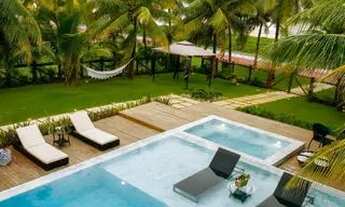 Imagem 7: CASA PÉ NA AREIA DE ALTO LUXO COM 7 SUÍTES A VENDA NA PRAIA DE GUARAJUBA. PORTEIROA FECHAD