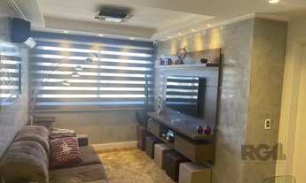 Imagem 3: Apartamento mobiliado 2 dormitórios 1 suíte Mobiliado. 1 Vaga de Garagem