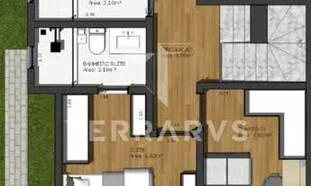Imagem 7: SOBRADO com 3 dormitórios à venda com 115m² por R$ 639.000,00 no bairro Cajuru - CURITIBA