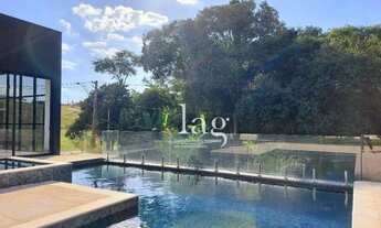 Imagem 2: Casa com 4 suítes no Condomínio Jequitibá com Vista para Mata