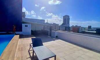 Imagem 6: Douro Oceania - 100m - vista mar lateral - 3 quartos s/ 1 suíte + DCE - Caribessa - Jardim