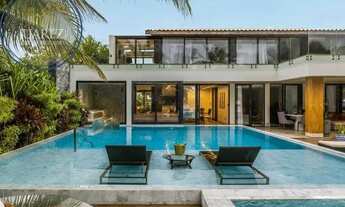 Imagem 3: CASA PÉ NA AREIA DE ALTO LUXO COM 7 SUÍTES A VENDA NA PRAIA DE GUARAJUBA. PORTEIROA FECHAD