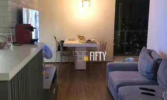 Imagem 5: Apartamento com 1 dormitório para alugar, 48 m² por R$ 6.316/mês - Brooklin - São Paulo/SP