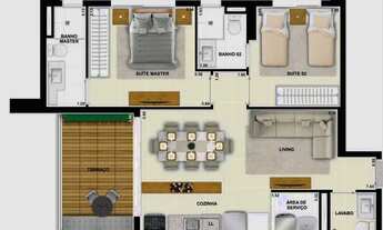 Imagem 1: Spot Marista 2 Suítes com Varanda