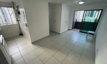 Imagem 4: EC- apartamento 60 metros, 02 quartos, armários, prédio novo, com lazer, 100m do mar