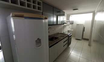 Imagem 6: Apartamento mobiliado com 02 quartos, varanda, portaria 24 hs em Intermares