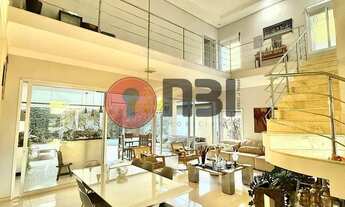 Imagem 7: Sobrado para locação no Res. Eco Village-sala-cozinha-4 quartos-suítes-piscina