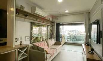 Imagem 4: Flat em frente ao Shopping Anália Franco, 55 m2, 01 quarto, ar condicionado, varanda e 02