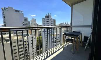 Imagem 4: Apartamento | Republica | 30 m² | Varanda | Andar Alto