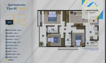 Imagem 2: Apartamento com 3 dormitórios à venda, 71 m² por R$ 440.000 - Centro - Montes Claros/MG
