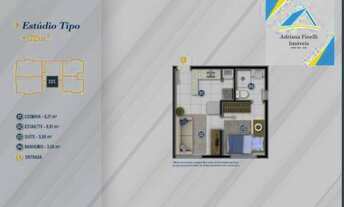 Imagem 4: Apartamento com 3 dormitórios à venda, 71 m² por R$ 440.000 - Centro - Montes Claros/MG