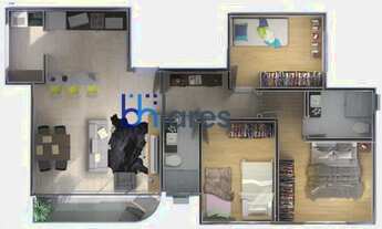 Imagem 5: Apartamento Padrão para Venda em Cabral Contagem-MG