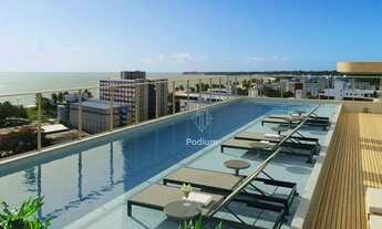 Imagem 5: Flat térreo com piscina privativa localizado no cabo branco - FL0295