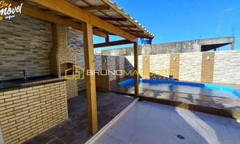 Imagem 3: LINDA CASA DE 3 QUARTOS SENDO 1 SUÍTE COM ÁREA GOURMET E PISCINA EM UNAMAR - CF! AGENDE S