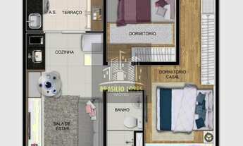 Imagem 7: Apartamento próximo ao Terminal Sacomã com 2 quartos e 1 vg