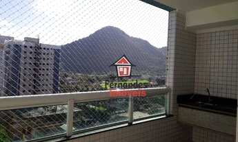 Imagem 4: Apartamento mobiliado com 2 suítes e 2 vagas privativas para alugar, 97 m² por R$ 5.000/m