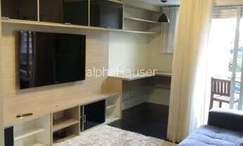 Imagem 7: Apto mobiliado Premium Tamboré - Locação - Pé direito duplo