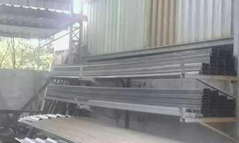 Imagem 5: Galpão pronto para trabalha linha azul