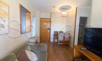 Imagem 2: Flat disponível para locação entre a Av. Berrini e Marg Pinheiros, com 02 dorms e cozinha