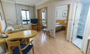 Imagem 2: Flat no Mercure São Paulo Pinheiros com 1 dormitório e 1 vaga de garagem disponível para l