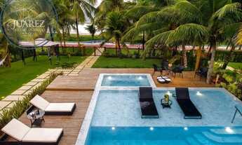 Imagem 6: CASA PÉ NA AREIA DE ALTO LUXO COM 7 SUÍTES A VENDA NA PRAIA DE GUARAJUBA. PORTEIROA FECHAD