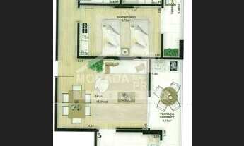 Imagem 3: Apartamento frente ao mar, 2 dormitórios, sacada gourmet, lazer, só na imobiliária em Prai