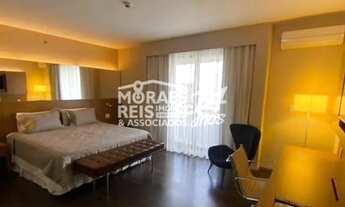 Imagem 4: O apartamento é inteiro mobiliado, 33m2 com tudo que existe de mais moderno e aconchegante