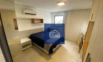 Imagem 2: Apartamento com 1 dormitório para alugar, 30 m² por R$ 2.102,00/mês - Ilha do Leite - Reci