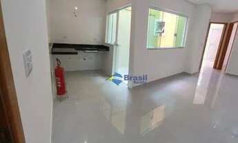 Imagem 2: Apartamento com 2 dormitórios à venda, 64 m² por R$ 385.000,00 - Vila Alzira - Santo André