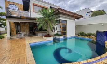 Imagem 2: 5 Suítes com closet | Hidromassagem com vista Lago | Sauna e Área Gourmet