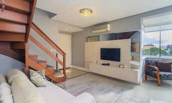 Imagem 7: Cobertura duplex para venda com 160 metros quadrados com 2 quartos em Petrópolis - Porto A