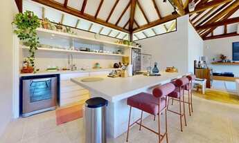 Imagem 6: Casa mobiliada em condomínio fechado, 5 suítes, 947m2 de terreno Rio Tavares - Florianópol