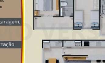 Imagem 7: Apartamento de 77m², 3 Dormitórios com Varanda Gourmet a Venda - Martim de Sá, Caraguatatu