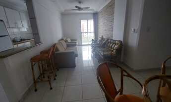 Imagem 2: Apartamento com 2 dormitórios sendo 1 suíte MOBILIADO na Guilhermina - Praia Grande - SP