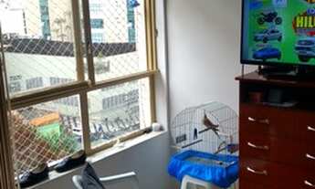 Imagem 1: Kitnet centro, elevador, andar alto, sol da manha, piso frio