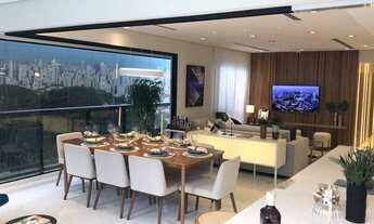 Imagem 2: Apartamento de 135 m² com 3 suites, 2 vagas - Terraço amplo com churrasqueira a carvão