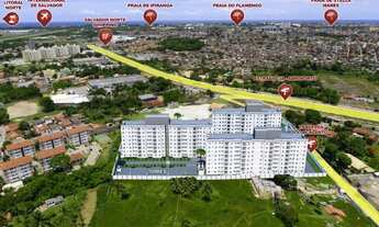 Imagem 3: Apartamento 2/4- Térreo com Suíte - Spazio Salvador Norte - Jardim das Margaridas