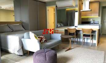 Imagem 3: Apto no Brooklin - 43m², totalmente mobiliado, 1 vaga