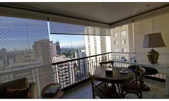 Imagem 5: Apto no Brooklin em andar alto reformado c/ 3 suítes, ar condicionado, varanda envidraçada