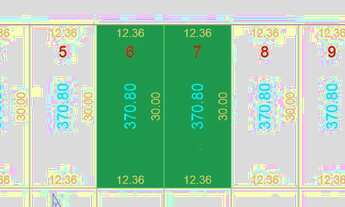 Imagem 3: 2 Lotes de 370,80m² (Asfalto e Agua) Setor Pontal Sul