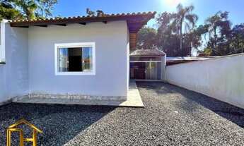 Imagem 4: Casa plana geminada em Barra Velha, 3 quartos sendo 1 suíte e espaço gourmet com churrasqu
