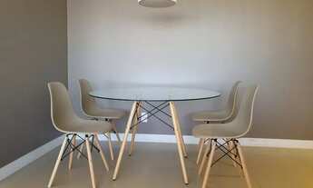 Imagem 6: Elegante Ap. 1 dorm/suíte, 2 banh., 54m2, sem Caução, mobiliado, ar cond., varanda, 1 vaga