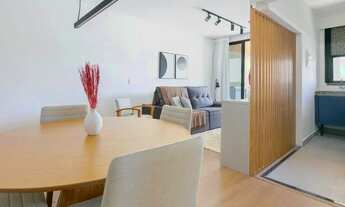 Imagem: Apartamento mibiliado, com varanda, 2 quartos