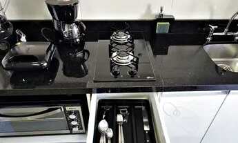 Imagem 5: Apartamento para aluguel Mobiliado 2 quartos, vaga livre, sacada em Boa Vista - Curitiba