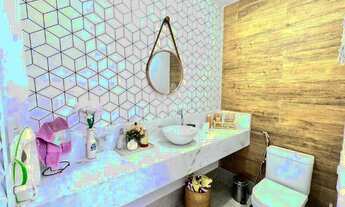 Imagem 5: Casa Espetacular em Condomínio Nobre de Vargem Grande com 4 Suítes, Piscina e Energia Sola