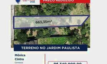 Imagem 2: Terreno residencial à venda, 680 m² por R$ 340.000,00 - Jardim Paulista - Atibaia/SP