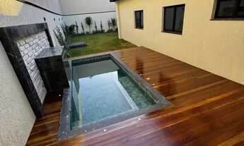 Imagem 5: Casa Moderna com Piscina Aquecida e Varanda Gourmet no Vereda dos Buritis Goiânia